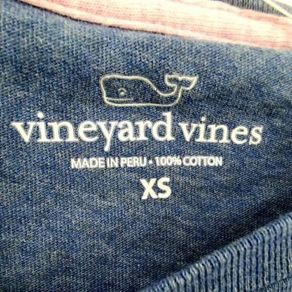 Vineyard Vines Women's XS Cotton Pink Whale Top - Picture 9 of 11